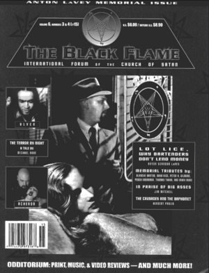 First page of The Black Flame Vol. 6, No. 3 and No. 4.